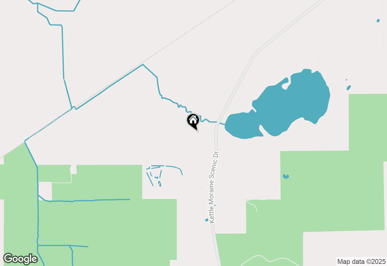 Map of W1551 Lowland Dr, Palmyra, WI 53156