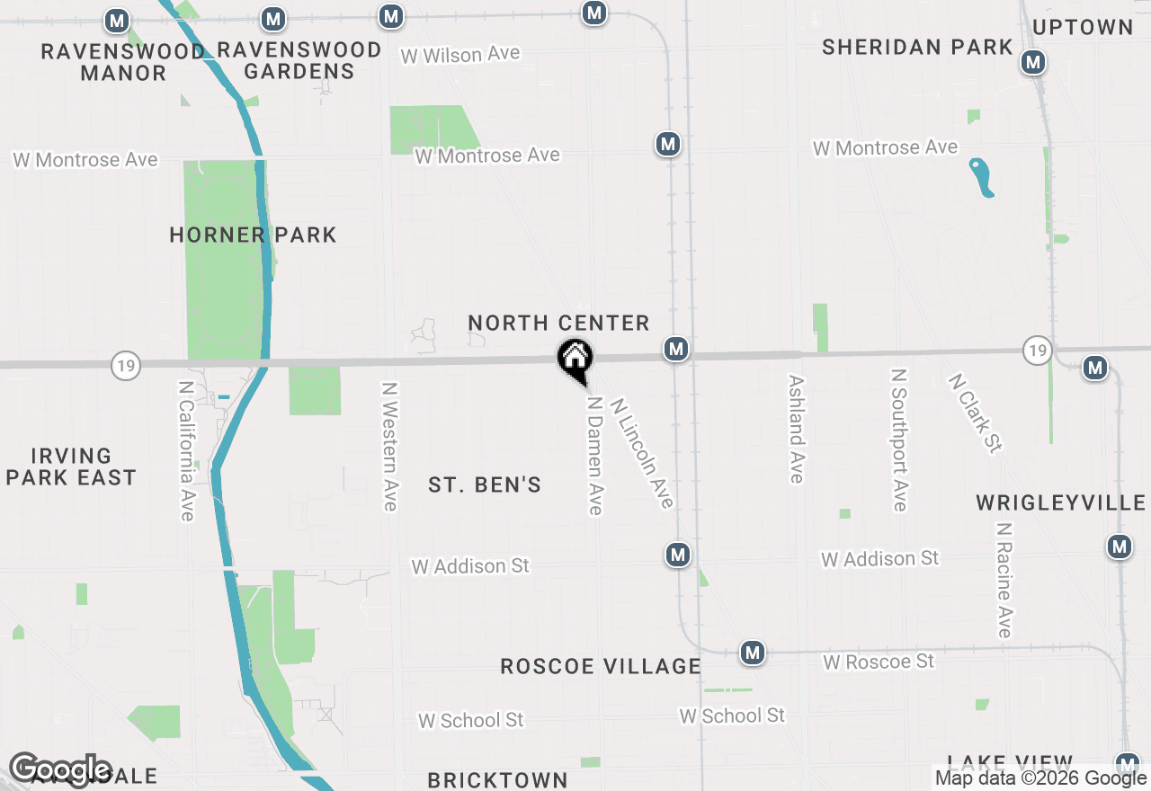 Map of 3915 N Seeley Avenue #2, Chicago, IL 60618