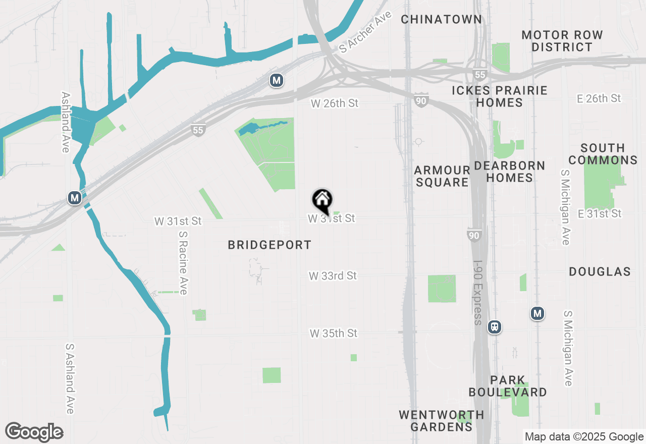 Map of 705 W 31st Street #3, Chicago, IL 60616