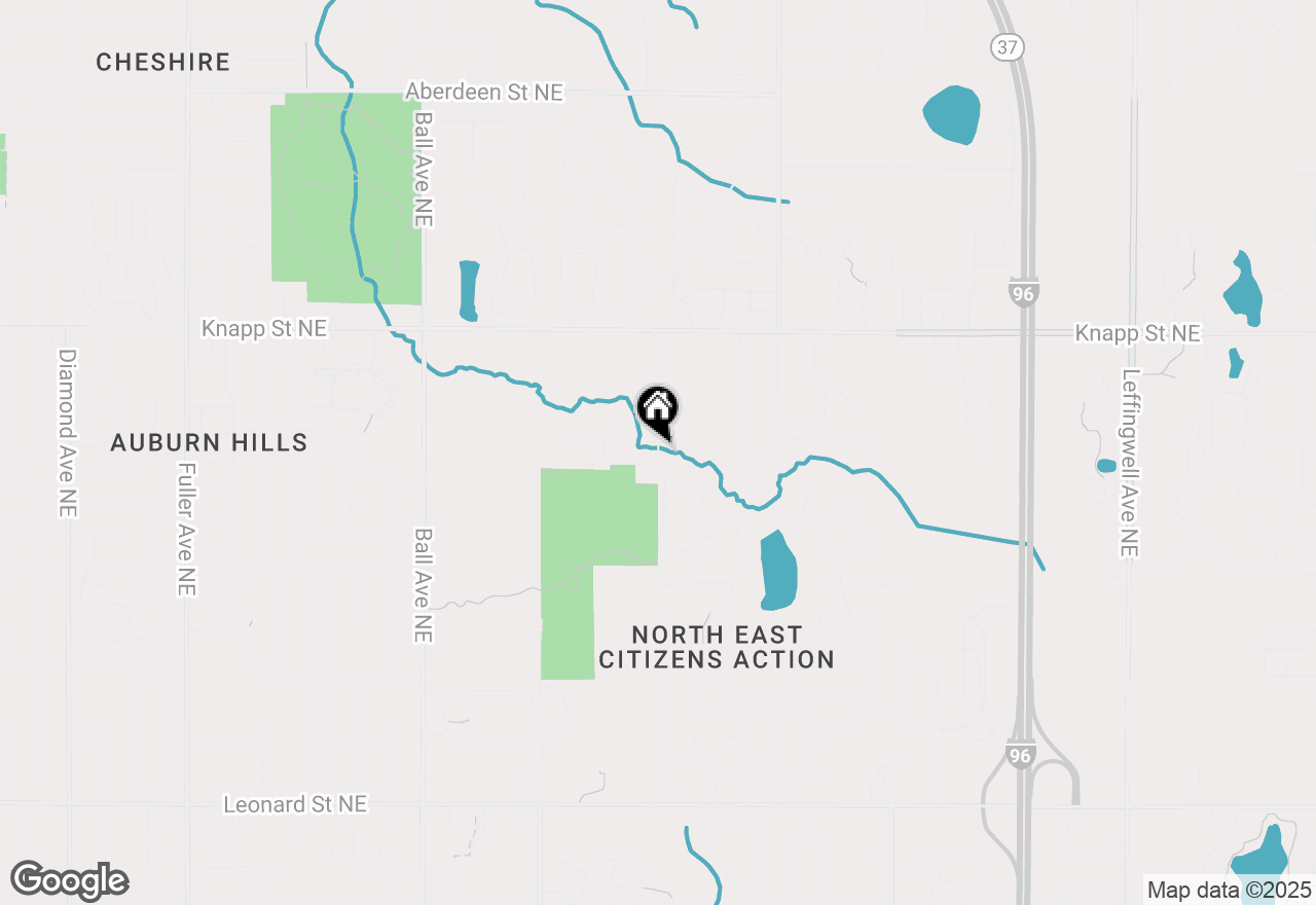 Map of 1818 Perkins Avenue Ne, Grand Rapids, MI 49505