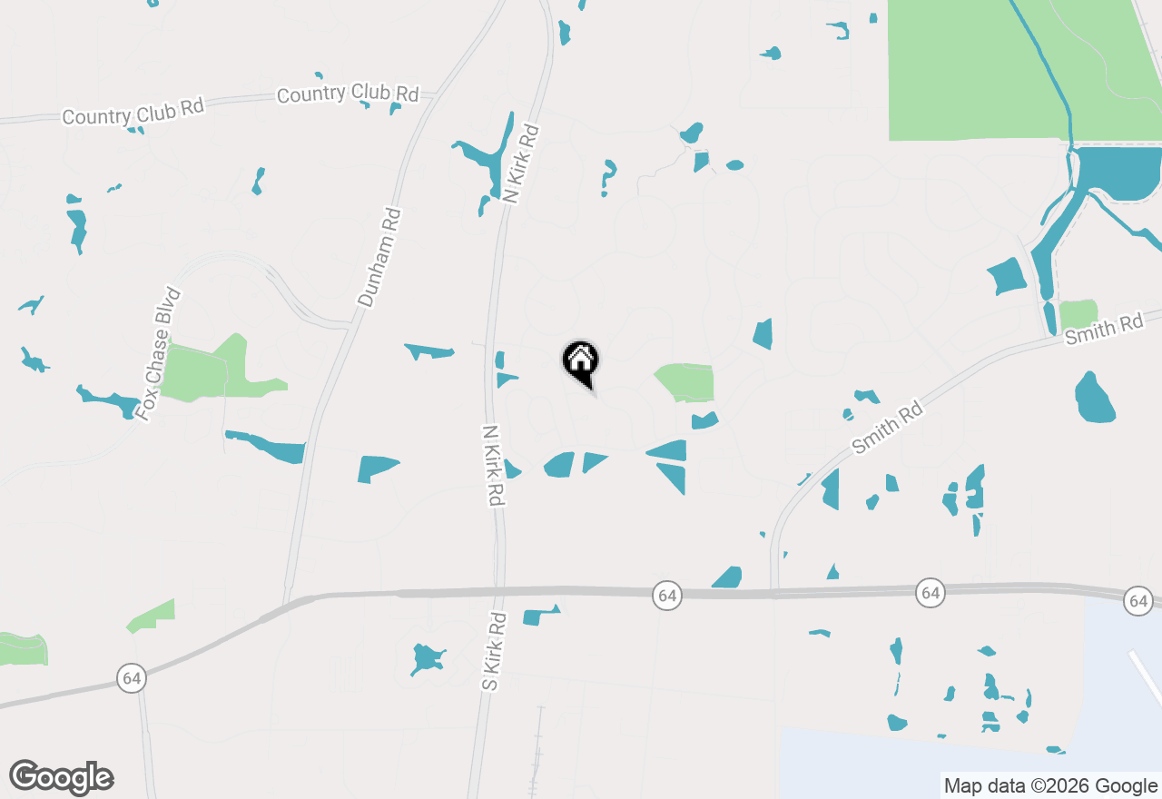 Map of 3105 Blackhawk Trail, St. Charles, IL 60174