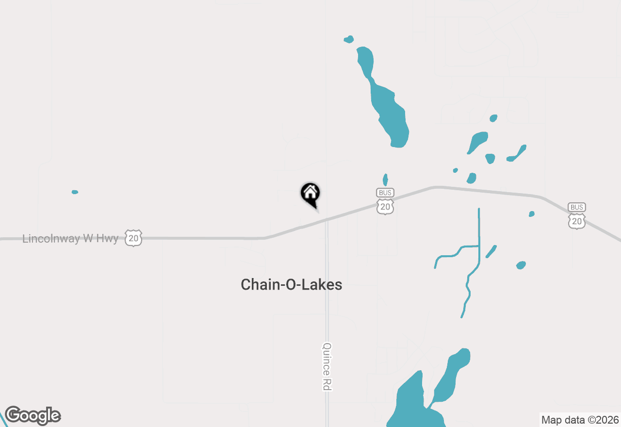 Map of 26590 Gibbons Drive, South Bend, IN 46628