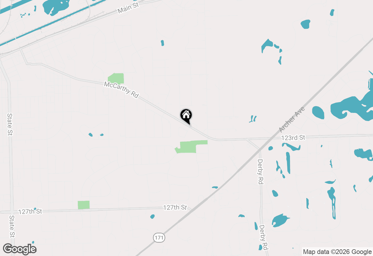 Map of 14517 Albany Avenue, Lemont, IL 60439