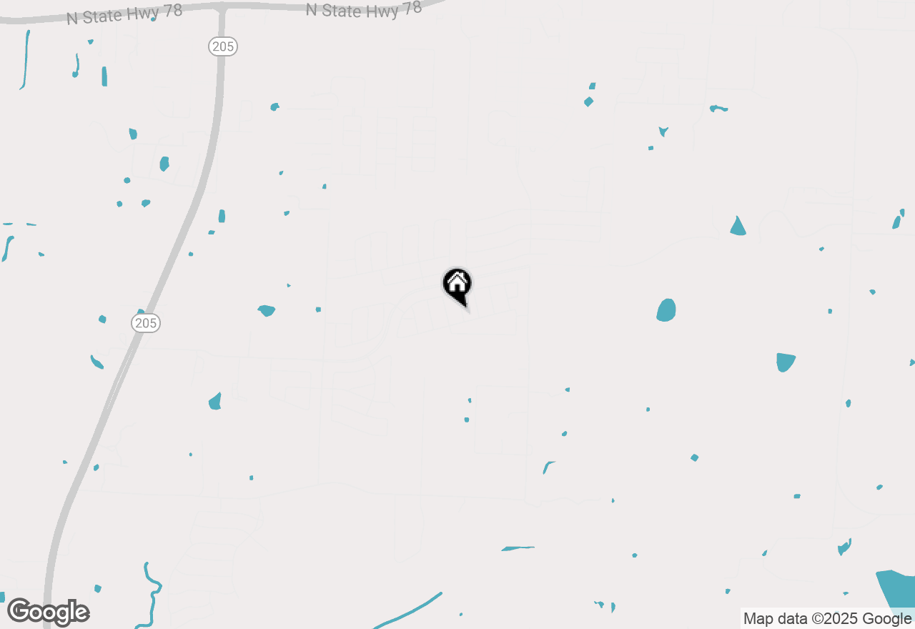 Map of 971 Hazel Drive, Lavon, TX 75166