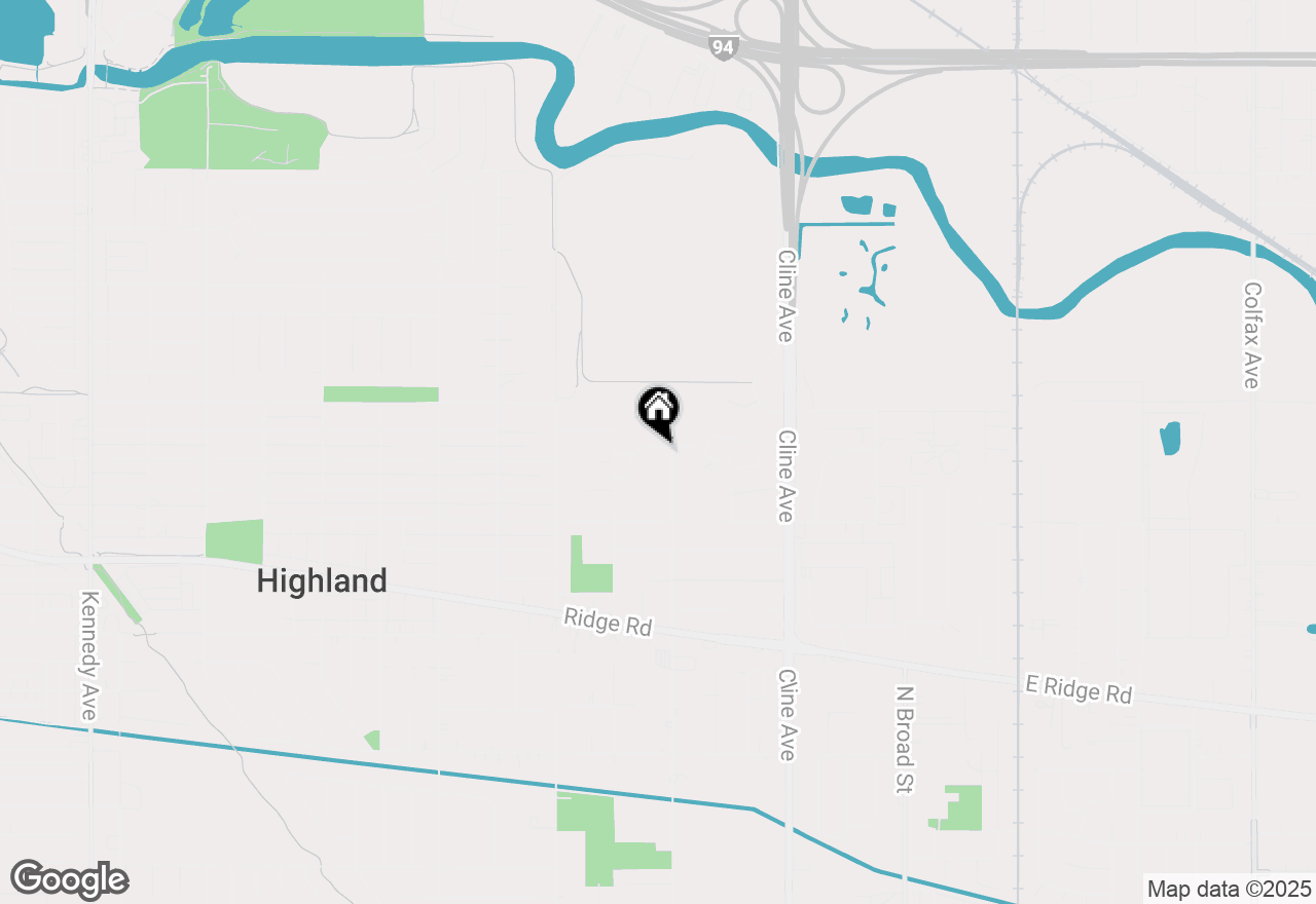 Map of 3748 Sandalwood Drive, Highland, IN 46322