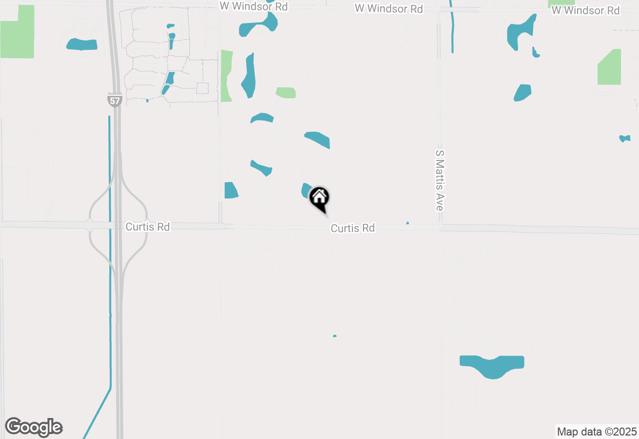 Map of 3410 Waterville Court, Champaign, IL 61822