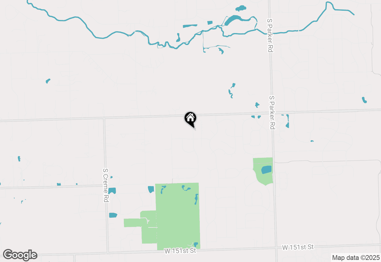 Map of (Address confidential), Homer Glen, Illinois 60491