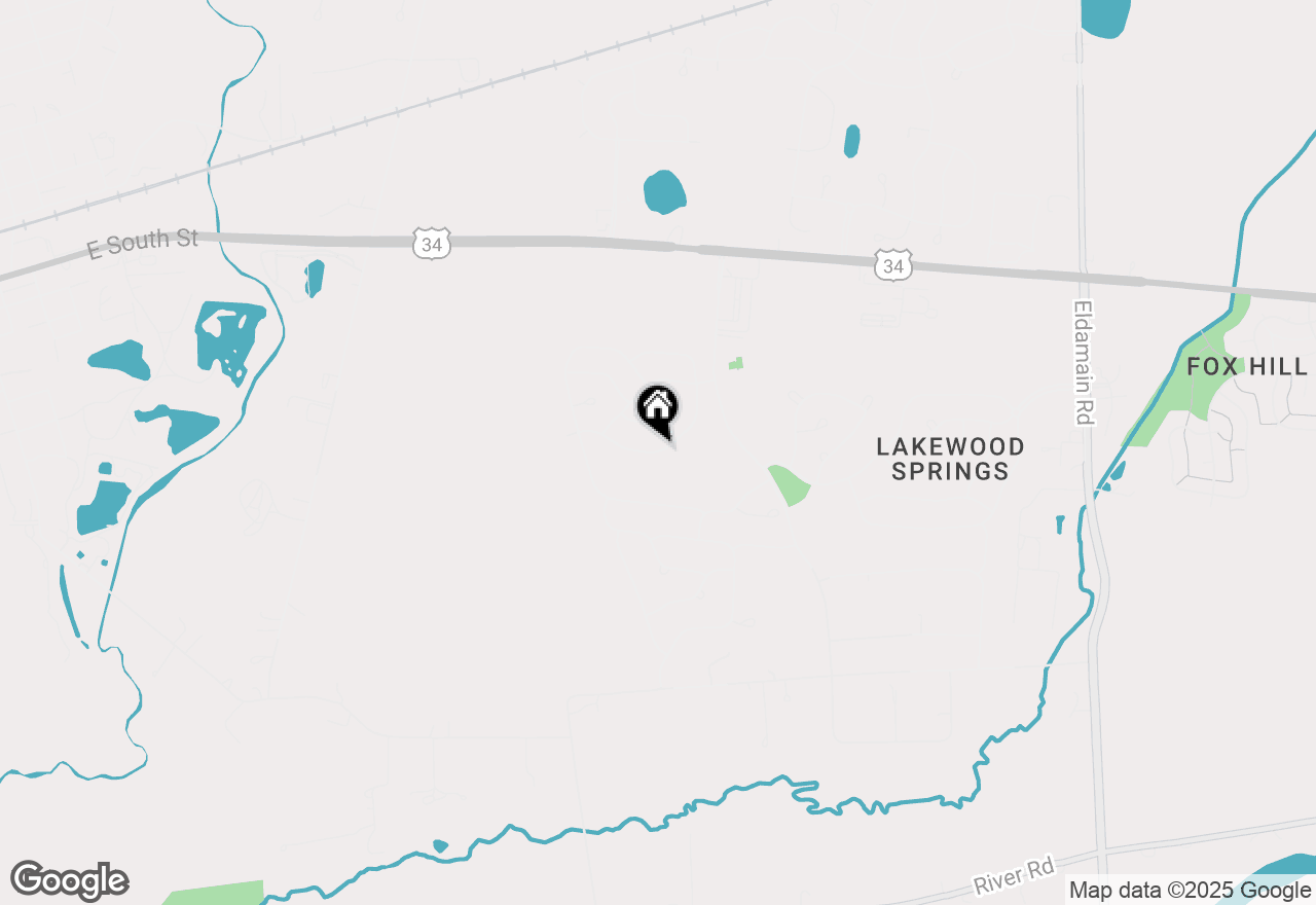 Map of 3306 Veronica Street, Plano, IL 60545