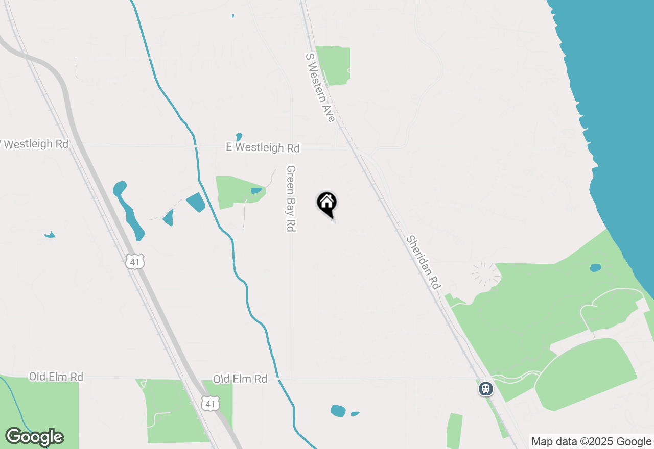 Map of 674 Timber Lane, Lake Forest, IL 60045