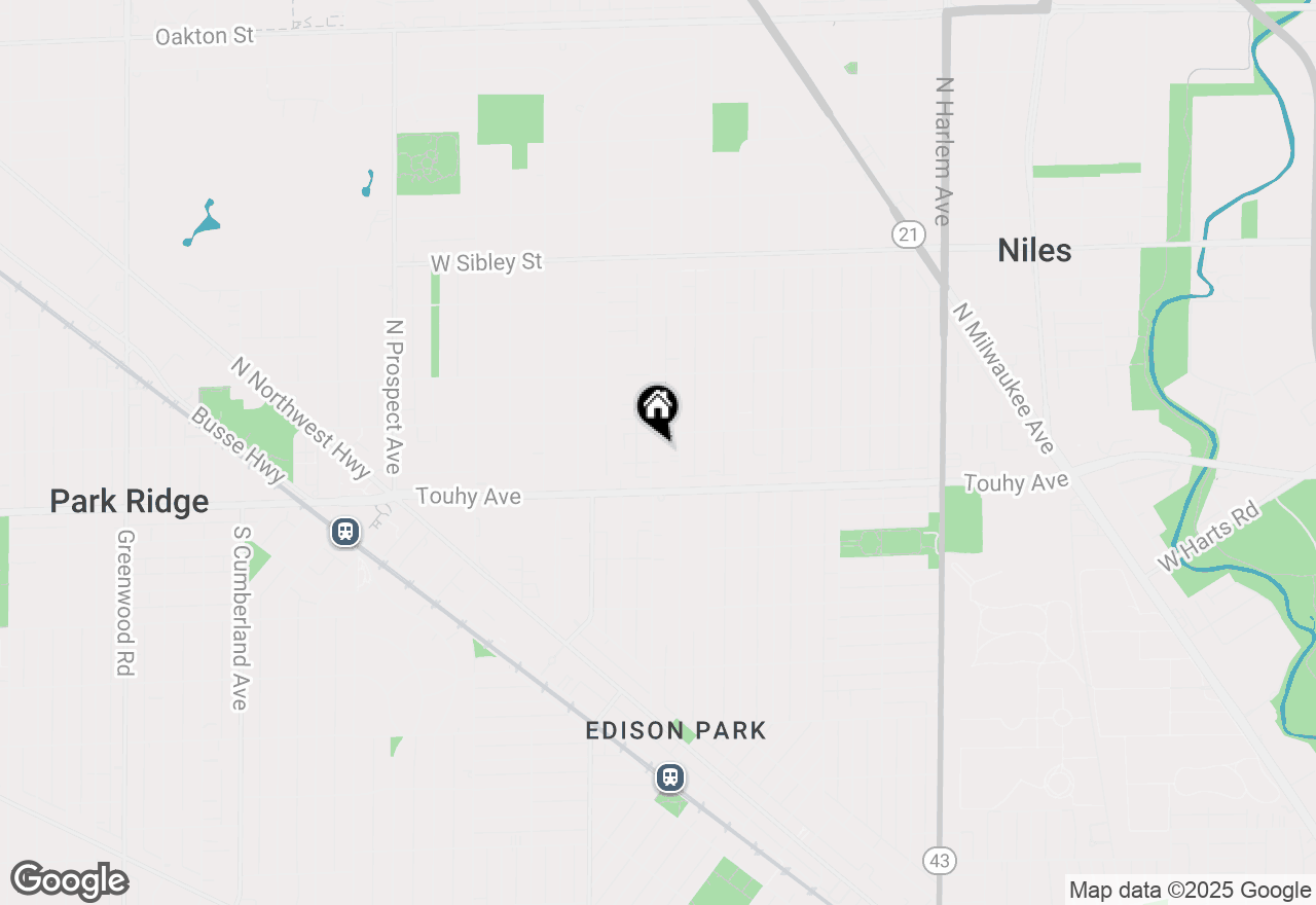 Map of 7241 N Overhill Avenue, Chicago, IL 60631