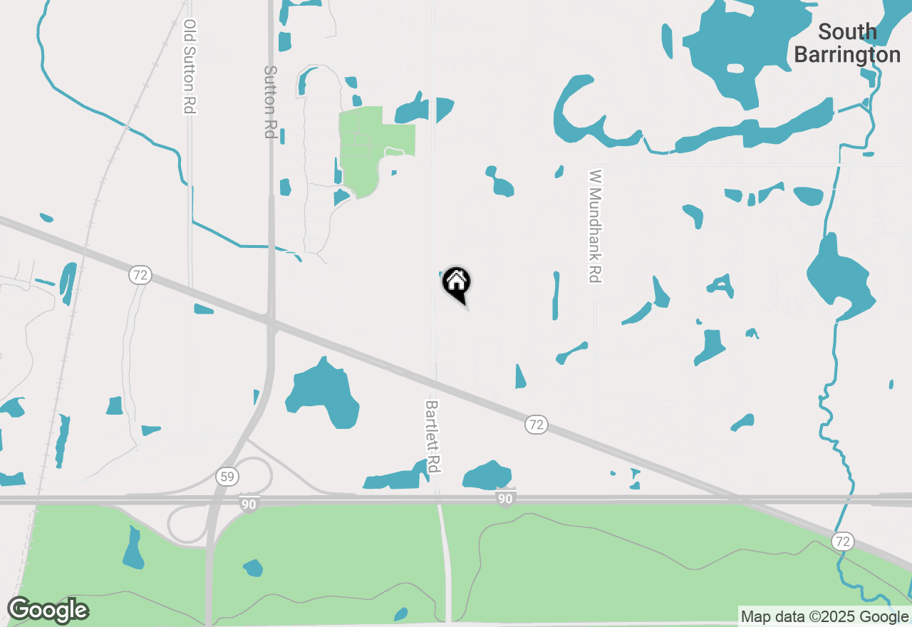 Map of 3 Cutters Run, South Barrington, IL 60010