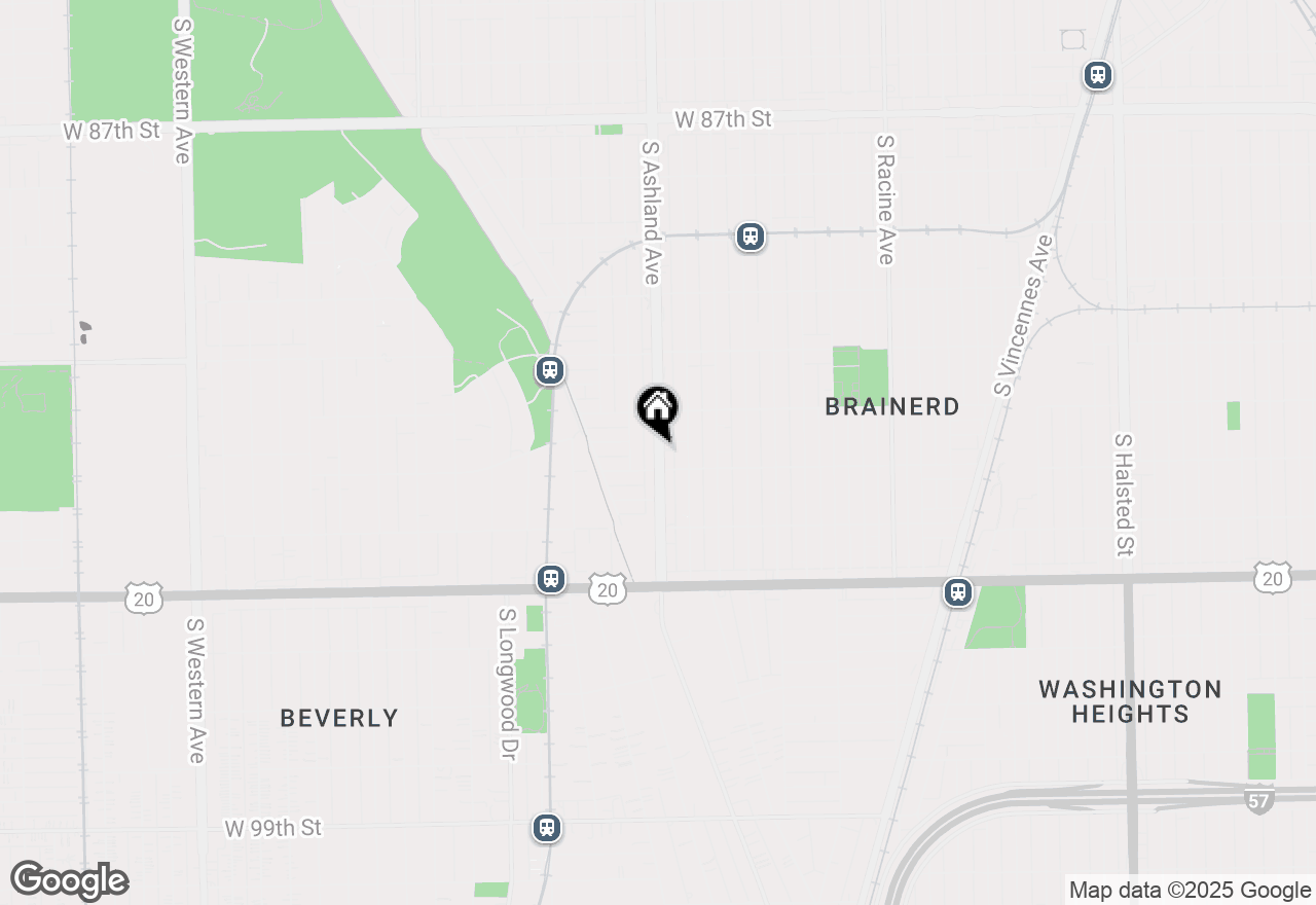 Map of 9230 S Ashland Avenue, Chicago, IL 60620