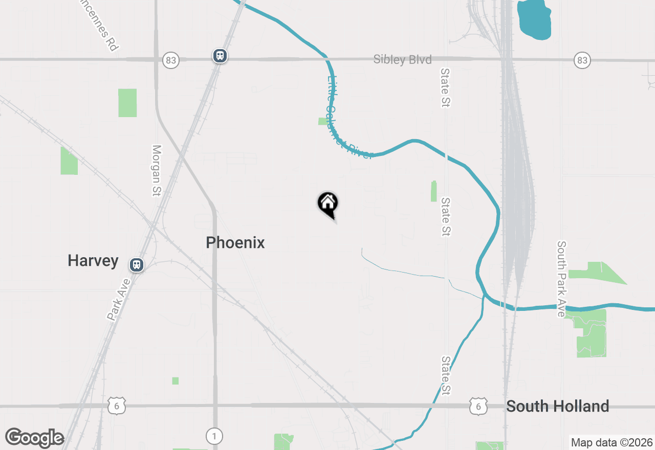 Map of 15239 7th Avenue, Phoenix, IL 60426