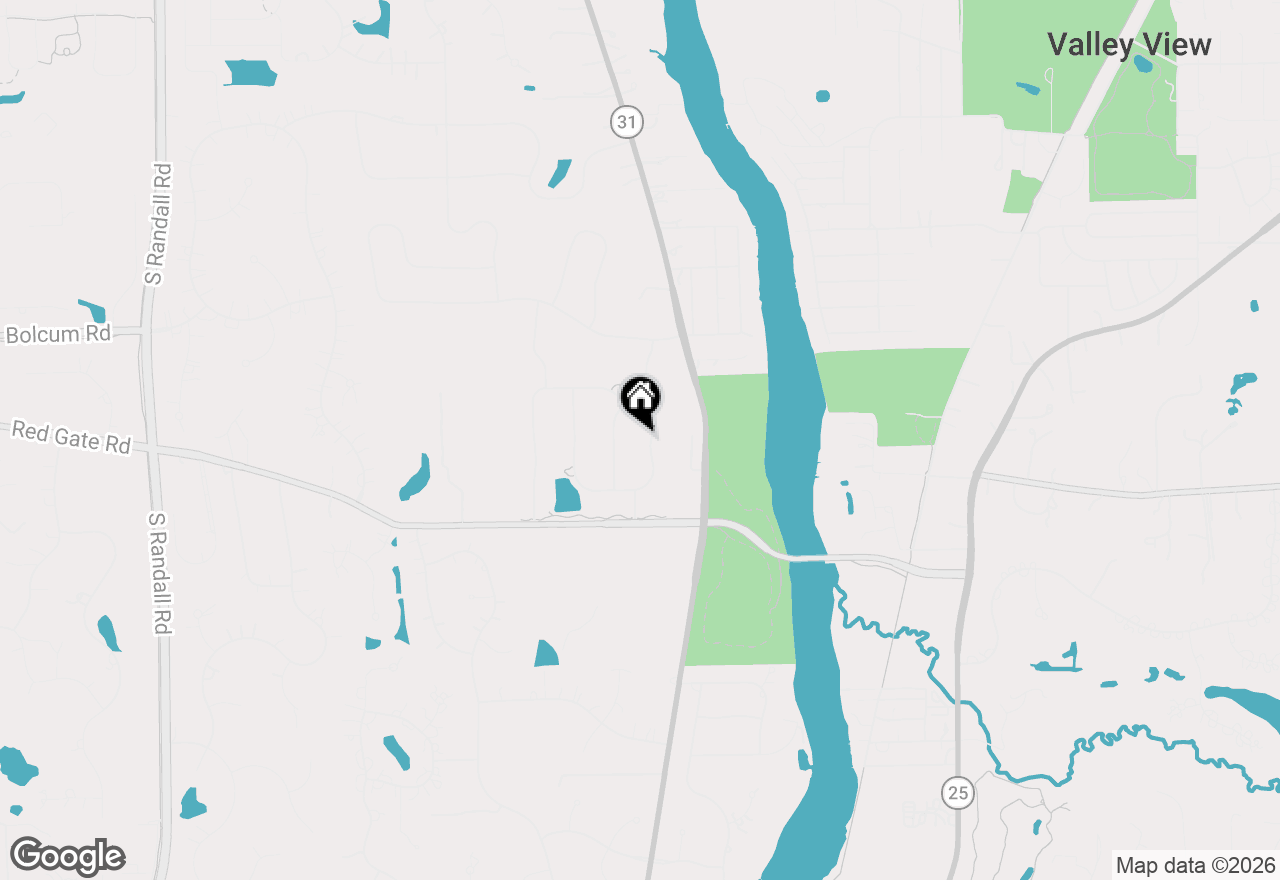 Map of (Address confidential), St. Charles, Illinois 60175