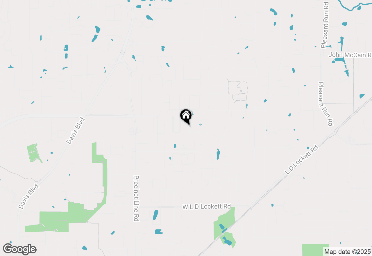 Map of 6508 Horseshoe Bend, Colleyville, TX 76034