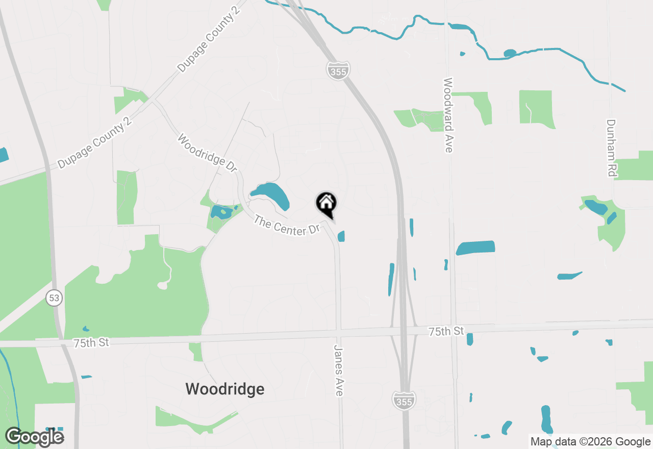 Map of 7101 Janes Avenue, Woodridge, IL 60517