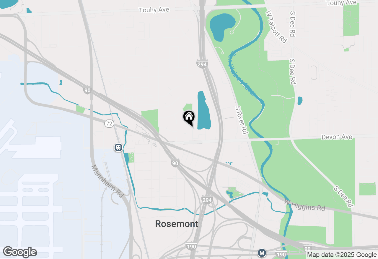 Map of 3123 Patton Drive, Des Plaines, IL 60018