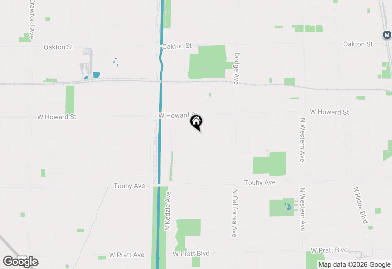 Map of 3021 W Birchwood Avenue, Chicago, IL 60645