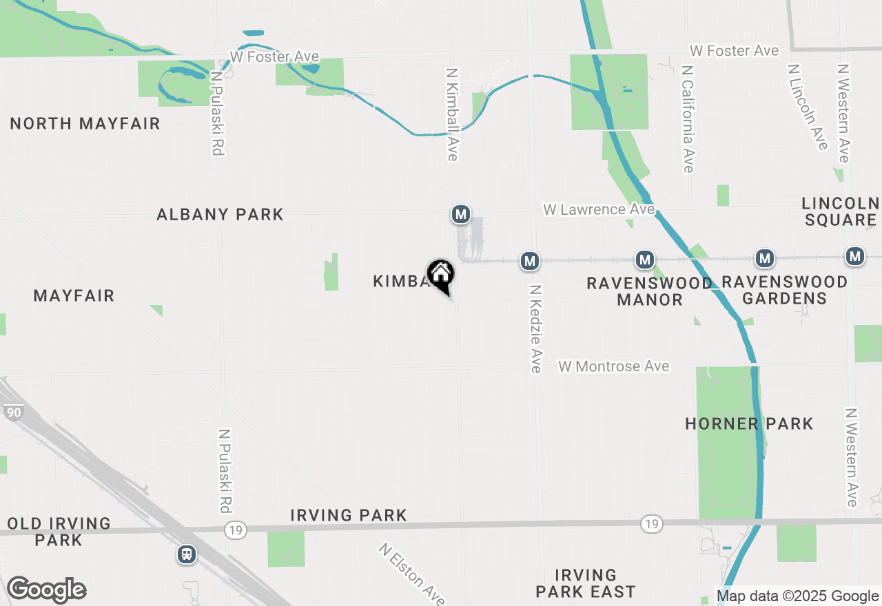 Map of 4539 N Bernard Street, Chicago, IL 60625