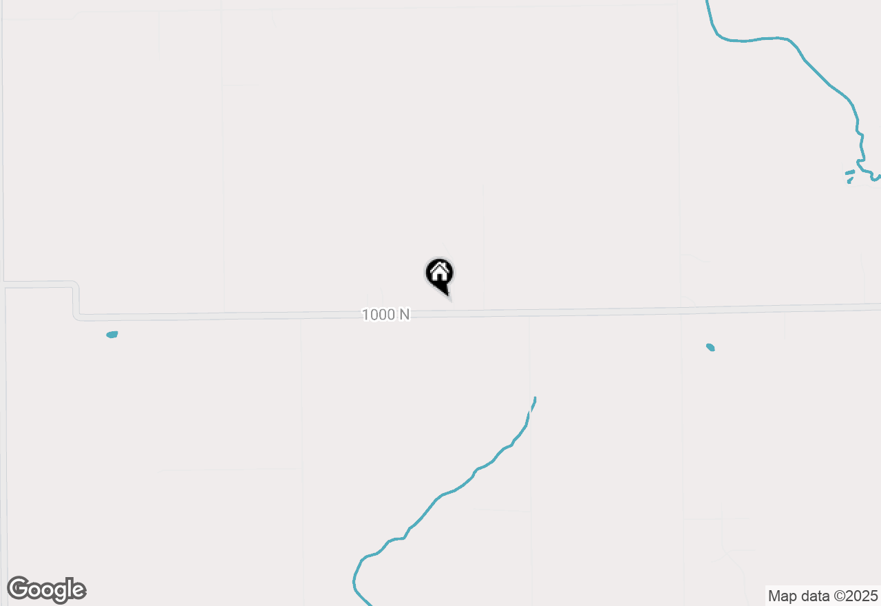 Map of 4634 E 1000 N, Pittsboro, IN 46167