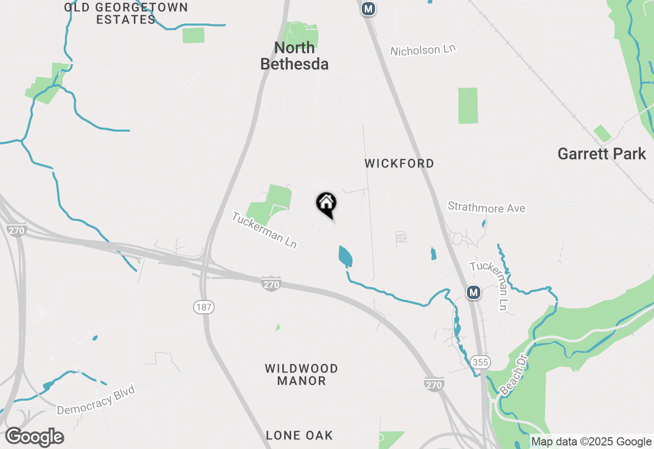 Map of 5804 Inman Park Circle #340, Rockville, MD 20852