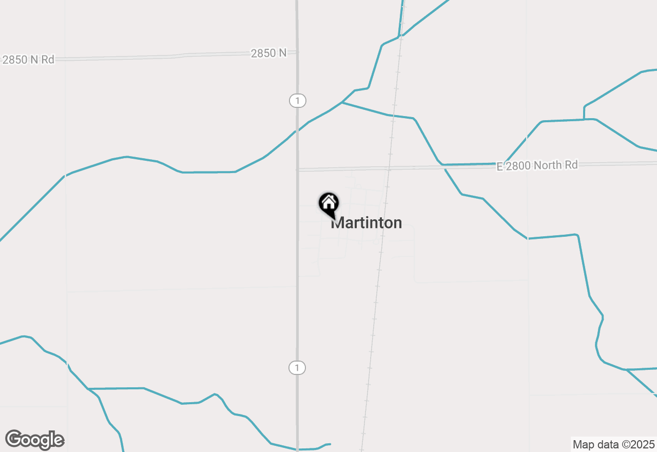 Map of 223 W Main Street, Martinton, IL 60951