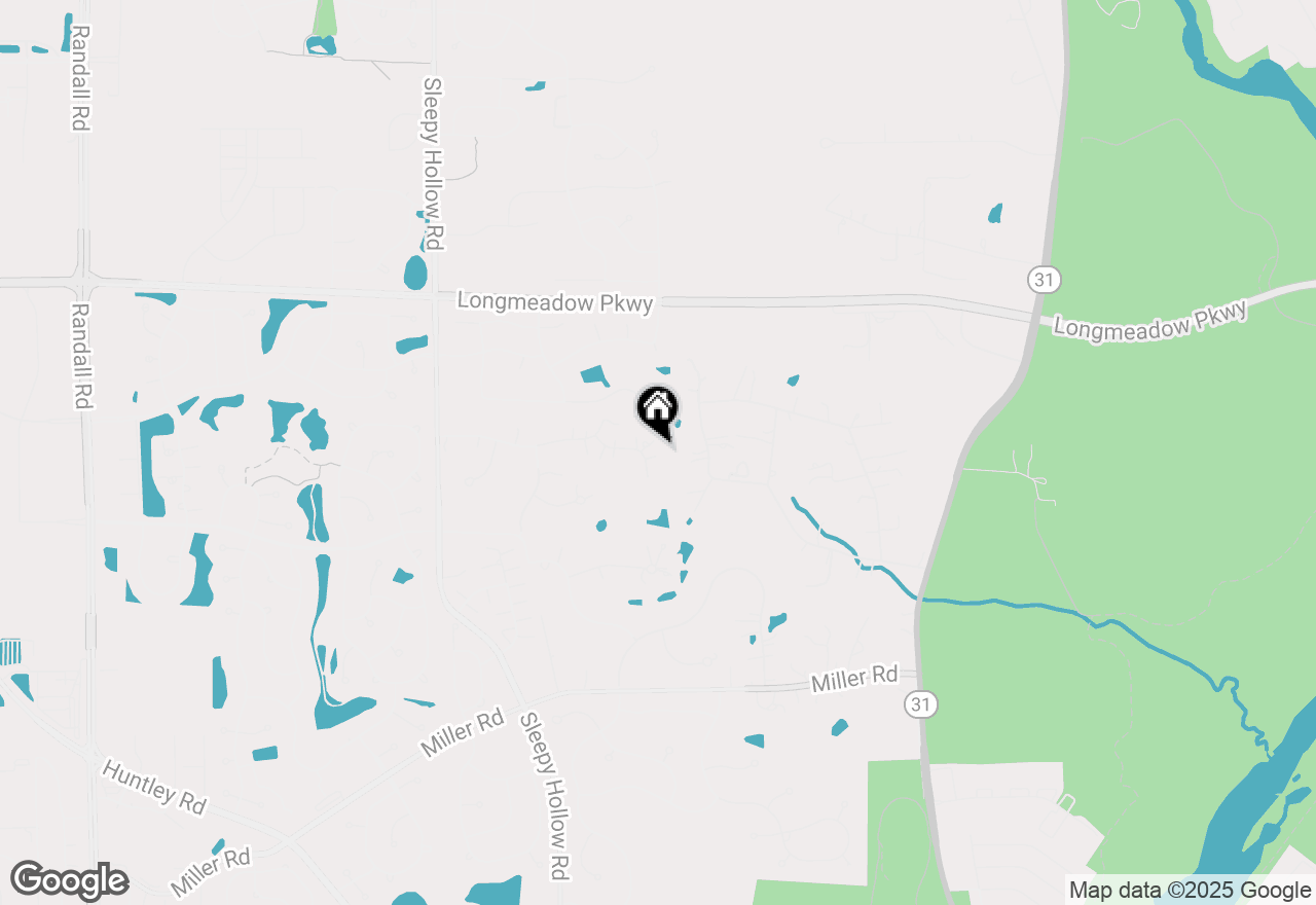 Map of 35W788 Burr Oak Lane, Dundee, IL 60118