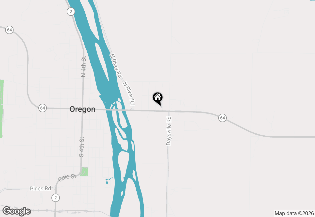 Map of 500 E Washington Street, Oregon, IL 61061