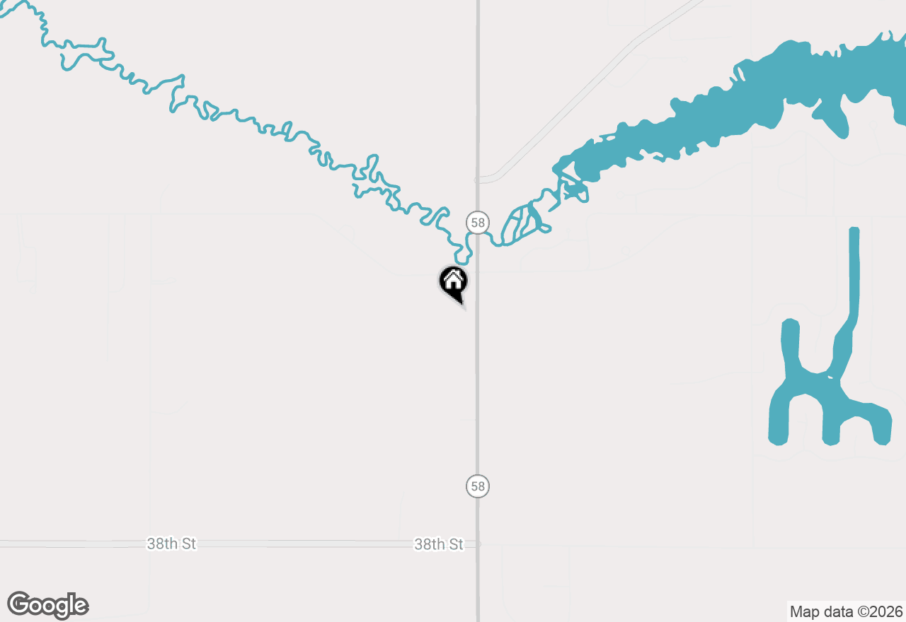 Map of N7583 State Road 58, New Lisbon, WI 53950