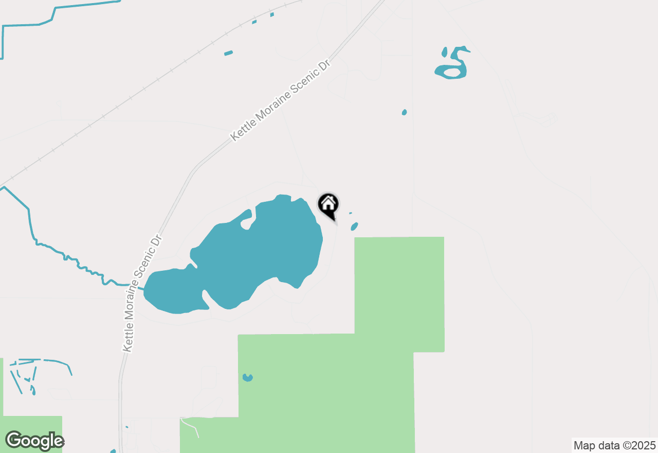 Map of W1170 South Shore Dr, Palmyra, WI 53156
