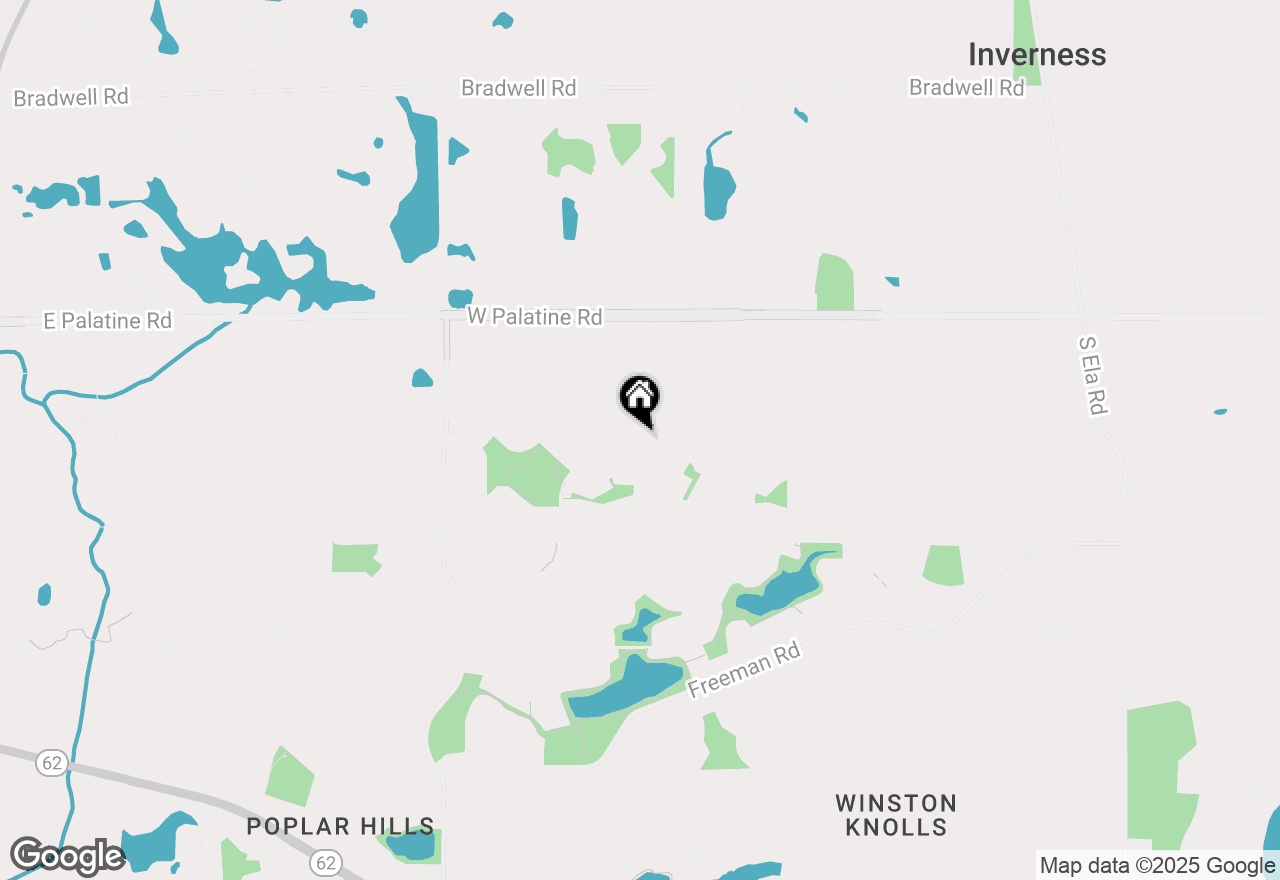 Map of 4564 Topaz Drive, Hoffman Estates, IL 60192