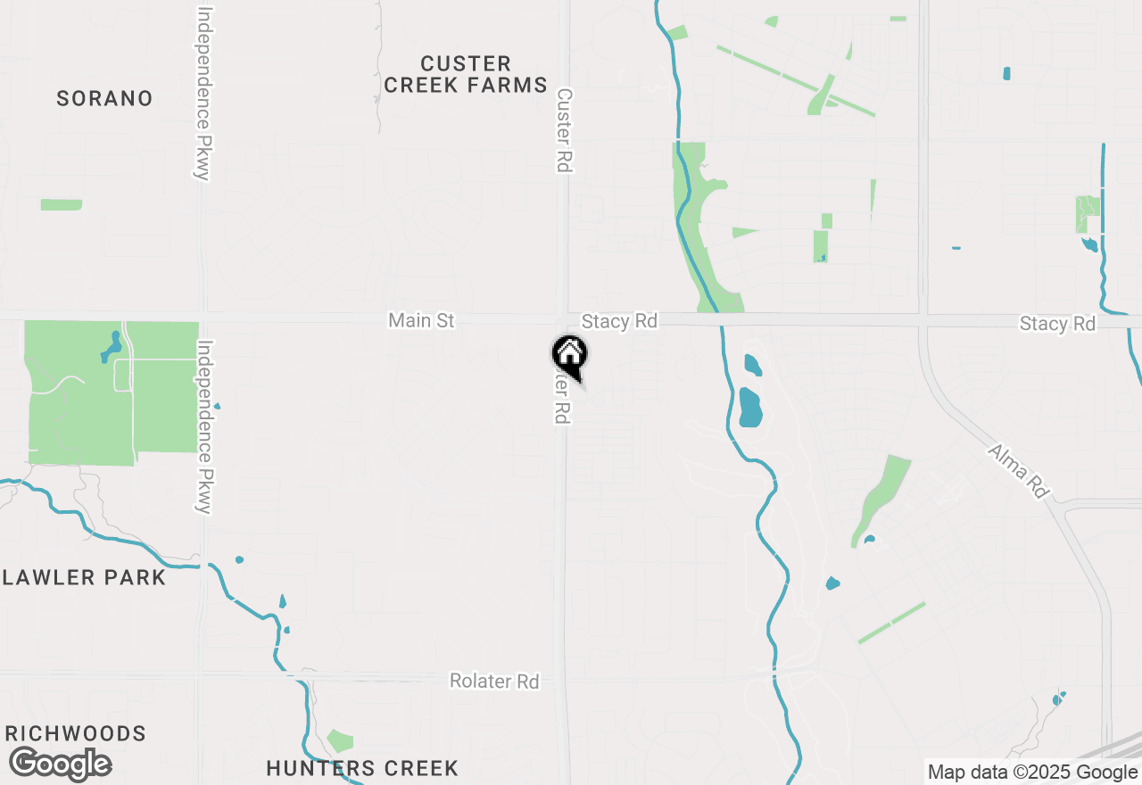 Map of 5301 Midland Circle, Mckinney, TX 75070