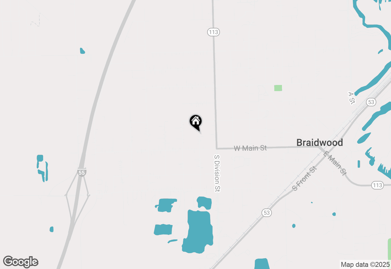 Map of 138 N Office Street, Braidwood, IL 60408