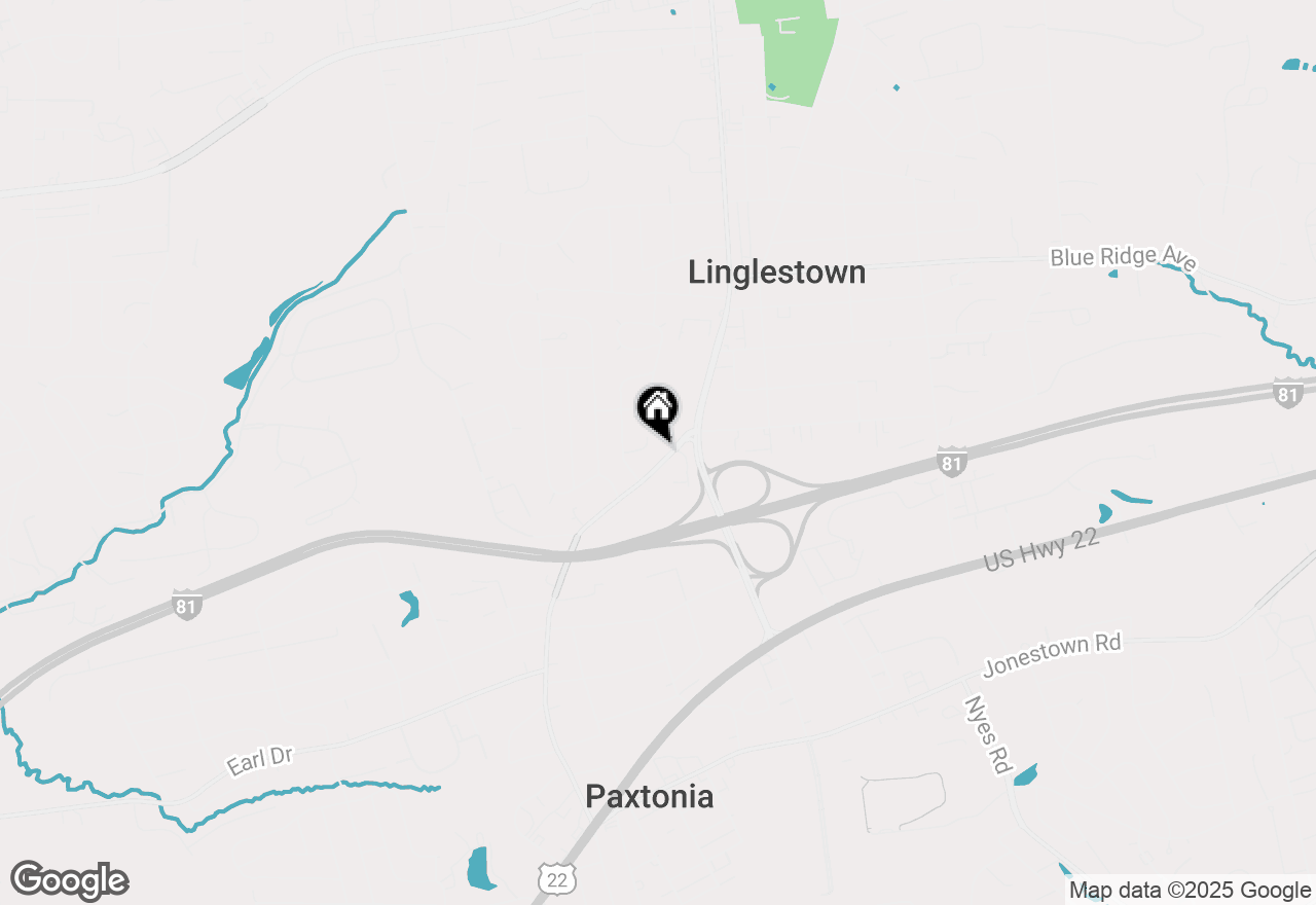 Map of 530 N Lockwillow Avenue, Harrisburg, PA 17112