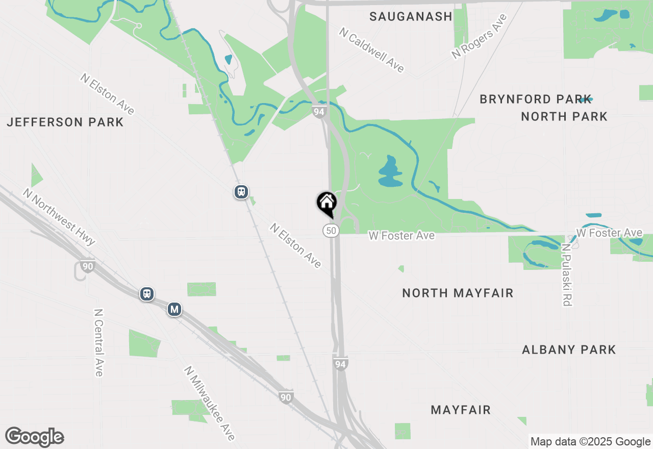 Map of 5224 N Cicero Avenue, Chicago, IL 60630