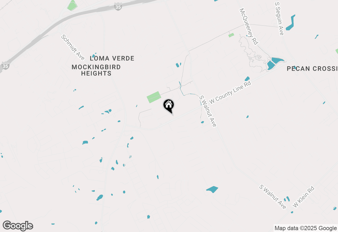 Map of 1651 Lantana Circle, New Braunfels, TX 78130