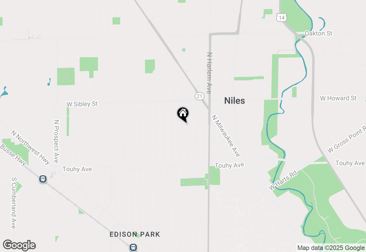 Map of 7428 N Odell Avenue, Chicago, IL 60631