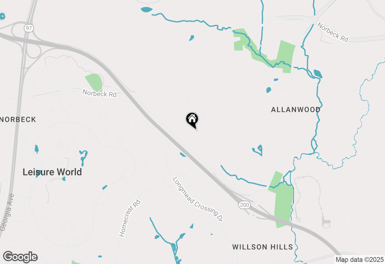 Map of 2304 Cold Meadow Way, Silver Spring, MD 20906