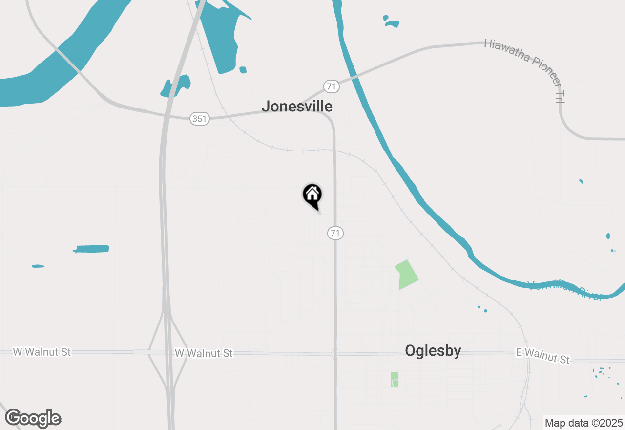 Map of 667 Swift Avenue, Oglesby, IL 61348
