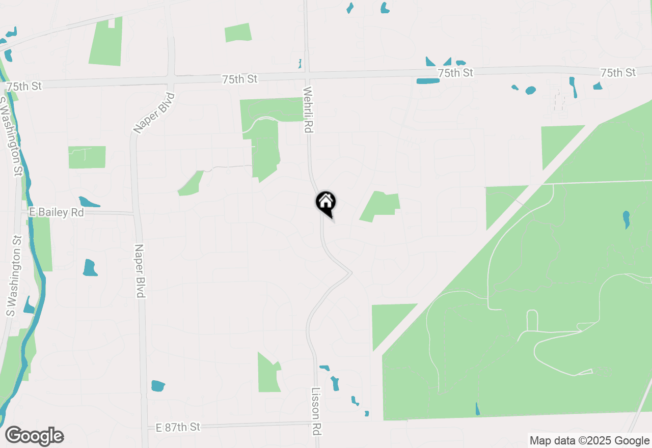 Map of 1501 Clarkson Court, Naperville, IL 60565