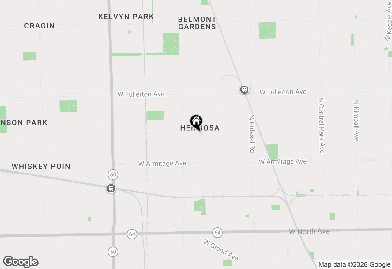 Map of 4310 W Shakespeare Avenue, Chicago, IL 60639