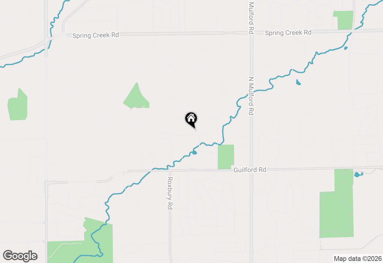 Map of 5578 Windflower Road, Rockford, IL 61107