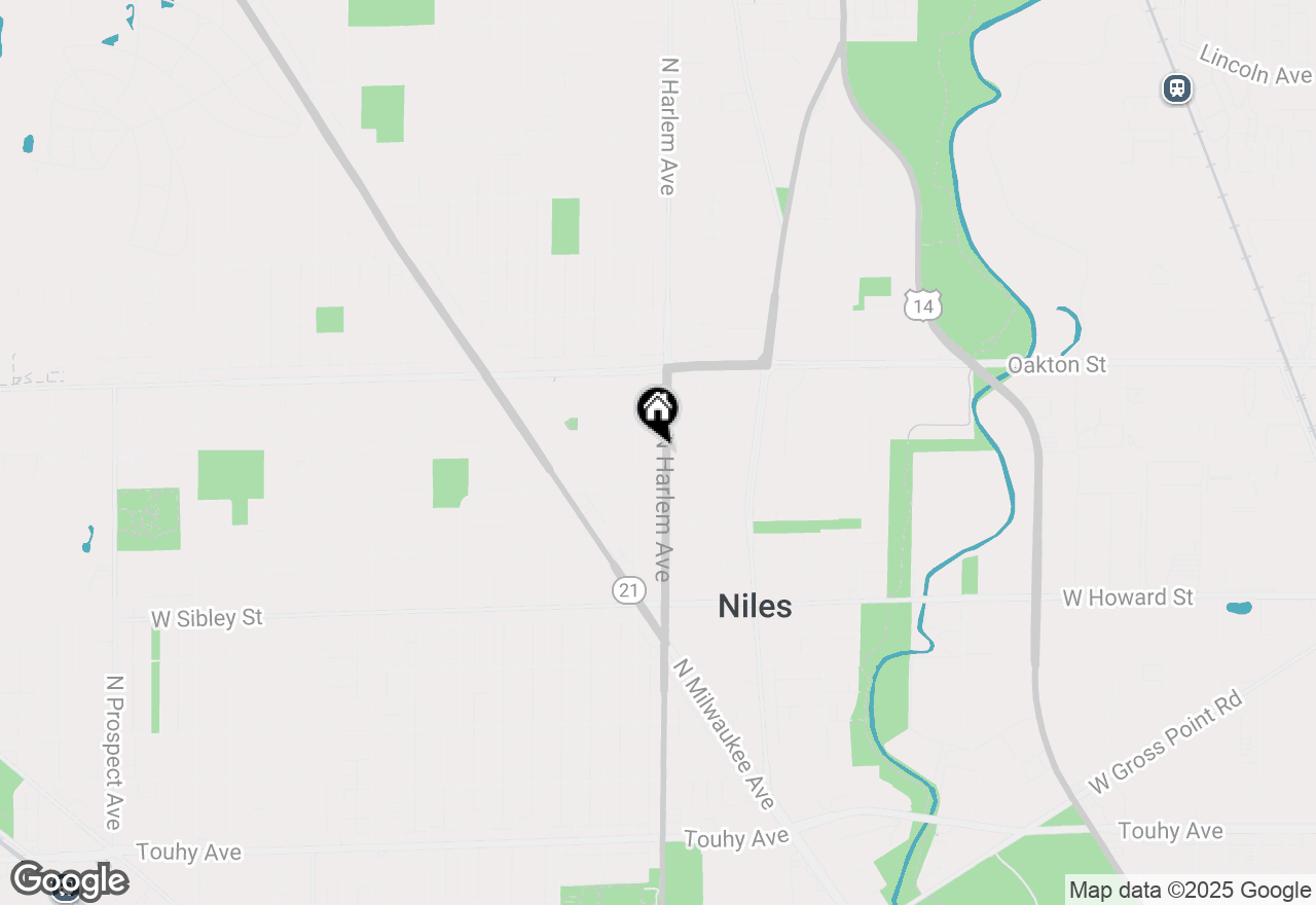 Map of 7834 N Harlem Avenue, Niles, IL 60714