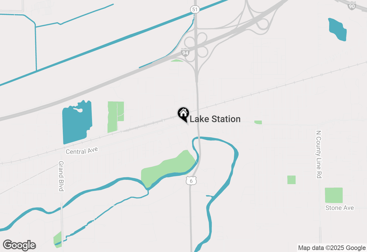 Map of 3425 Central Avenue, Lake Station, IN 46405