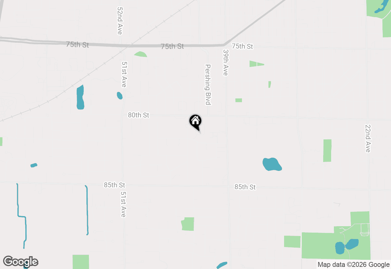 Map of 8052 42nd Ave, Kenosha, WI 53142