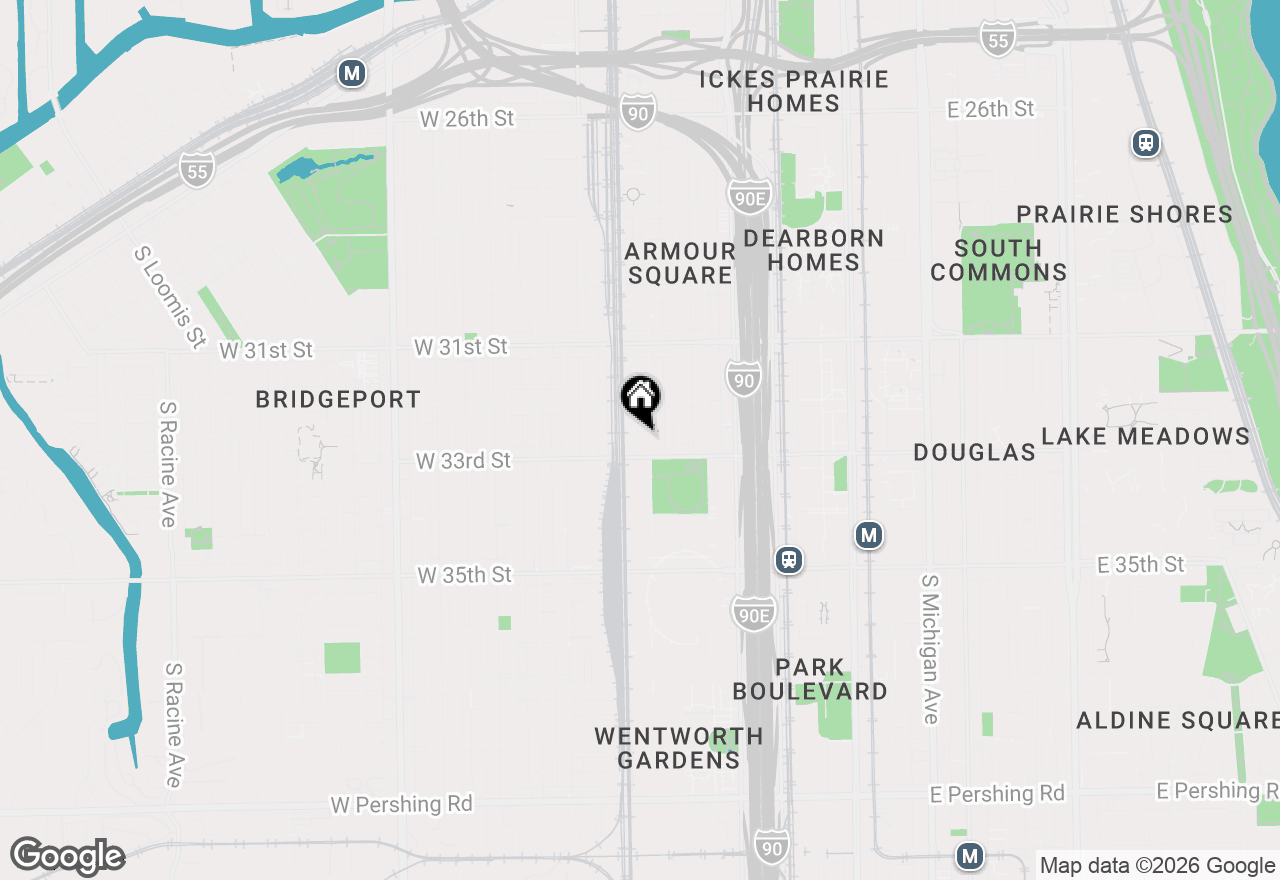 Map of 3243 S Stewart Avenue, Chicago, IL 60616