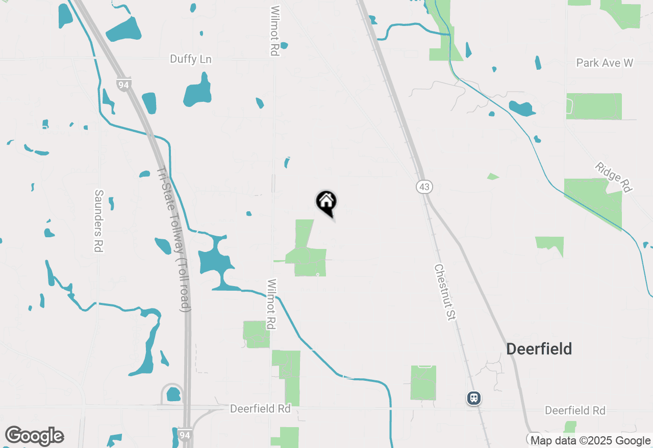 Map of 1458 Berkley Court, Deerfield, IL 60015