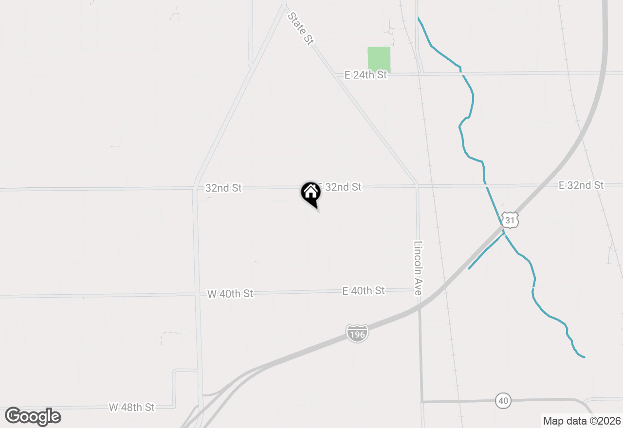 Map of 817 Central Avenue, Holland, MI 49423