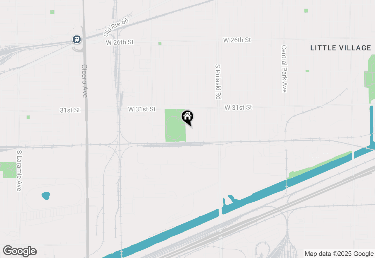 Map of 3213 S Keeler Avenue, Chicago, IL 60623