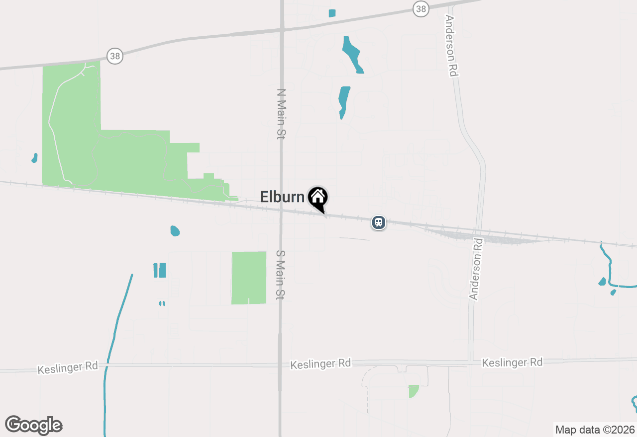 Map of 312 E Nebraska Street, Elburn, IL 60119
